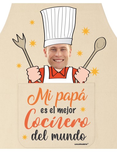 Delantal personalizado para papá