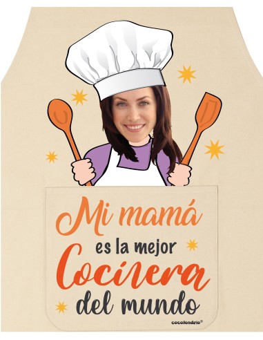 Delantal personalizado madre