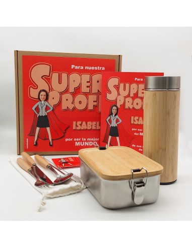Pack regalo personalizado para profesoras...