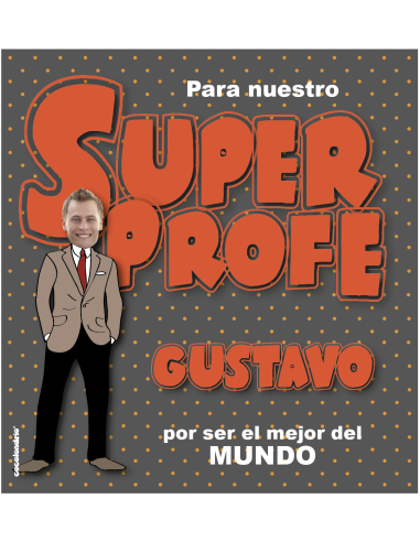 Pack regalo personalizado para profesor...