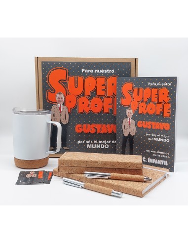 Pack regalo personalizado para profesor...