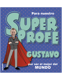 Pack regalo personalizado profesores Superprofe "Bambú" 2