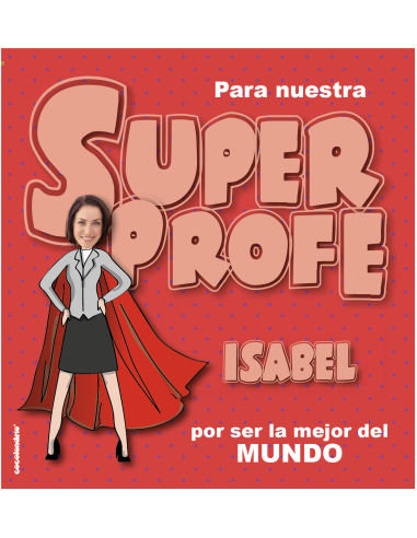 Pack regalo personalizado para maestras...