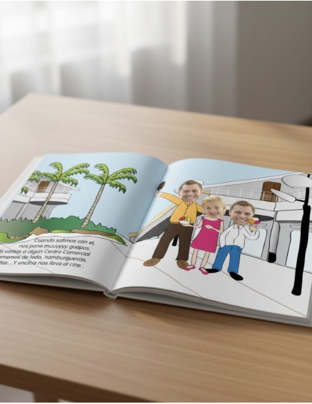 OPT - Cuento Personalizado "Mi Papá es el Mejor" – Libro con Nombre y Foto del Niño/a – Regalo Emotivo para el Día del Padre